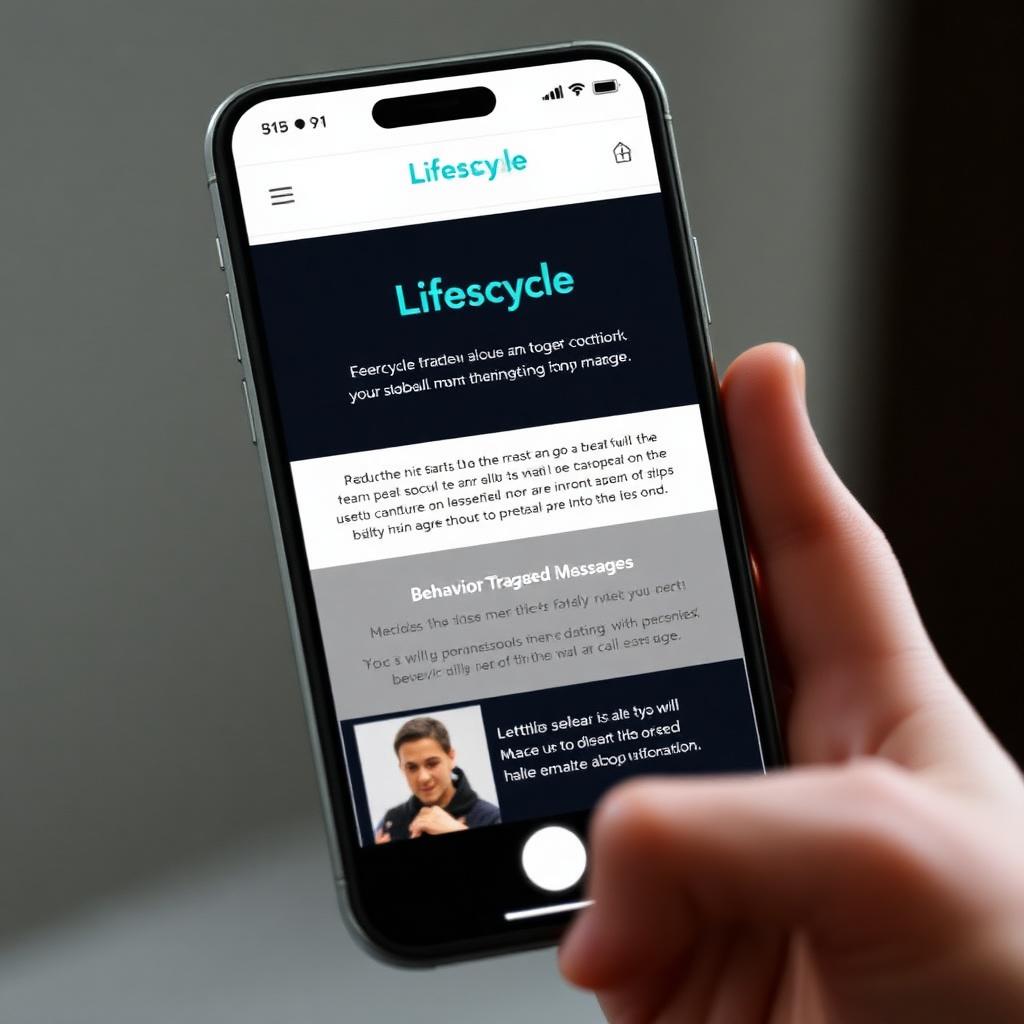 Lifecycle email